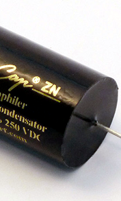 Condensateurs Mundorf série ZN, étain