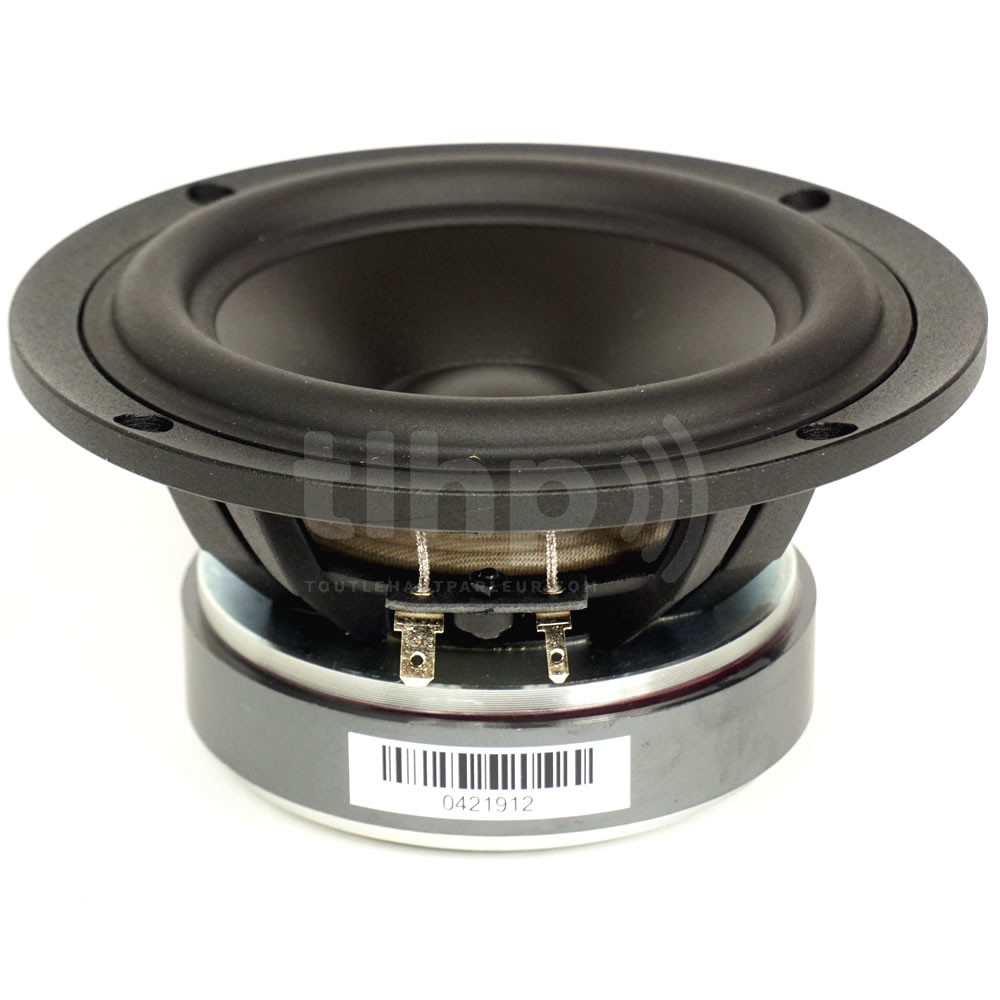 Haut-parleur Central 7,6 Cm (79 Mm) - 4 Ohm, 15 W, Sensibilité 85 DB - Métal, Gamme 80 Hz-1,8 KHz - Pour Projets Audio DIY, Home Cinéma
