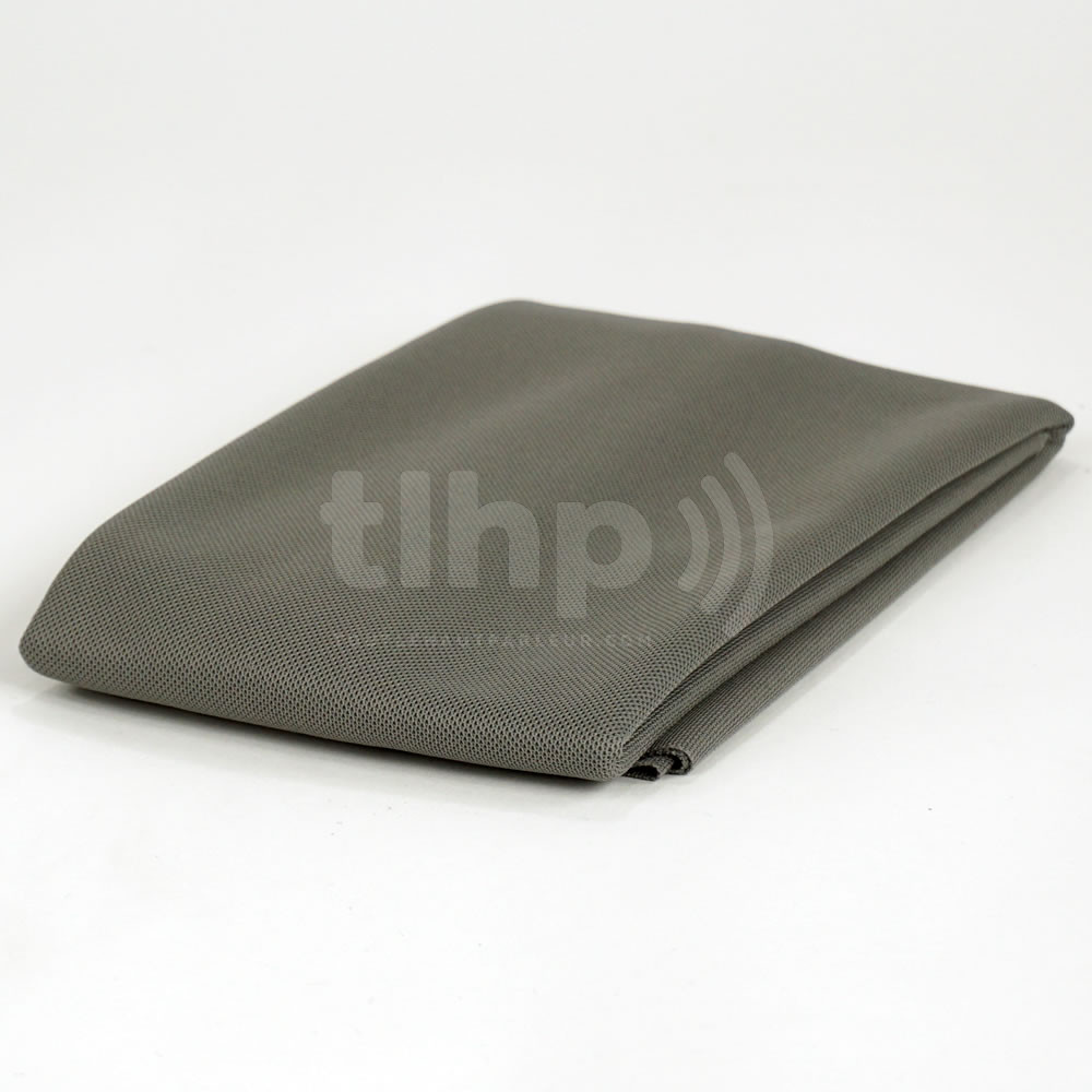 Tissu d'enceinte acoustique gris 140cm x 50cm - Accessoires pour