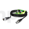 Câble Sommercable GALILEO 238 équipé Neutrik XLR mâle vers femelle, bagues noires, longueur 1.0m