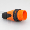 Manchon orange pour fiche Neutrik série XX (NC3FXX, NC3MXX)