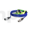 Câble Sommercable CLUB SERIES MKII équipé Neutrik XLR vers XLR, bleu, longueur 10m