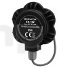 Vibreur Monacor EX-1W, 8 ohm, IP66, dimensions 65 x 21 mm, à fixer sur toutes surfaces à transformer en haut-parleur