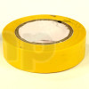 Rouleau d'adhésif PVC souple jaune, largeur 15 mm, longueur 10 m, résistance à l'abrasion, la corrosion et l'humidité