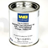 Pot de peinture professionnelle 1kg Warnex gris (RAL 7016) texturée, spéciale pour enceinte, application au rouleau "nid d'abeille"