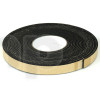 Joint polymère (EVA) professionnel dimensions 3 x 20 mm, une face adhésive, longueur 10 mètres, pour étanchéité haut-parleur à saladier moulé