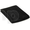Tissu acoustique noir brillant haute qualité pour façade d'enceinte, spécial acoustique, 120gr/m², 100% polyester, dimensions 70 x 150 cm