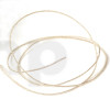 Une tresse souple pour raccordement de bobine, longueur 1m et diamètre 1.3mm