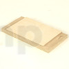 Support bois pour filtre passif, contre-plaqué 18 mm, dimensions 190x100 mm