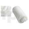 Paire de laine d'amortissement 100% polyester, blanc, 63 x 33 x 3.5 cm chacune