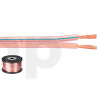 Câble haut-parleur 2 x 1.5 mm² OFC, Monacor SPC-115, vendu au mètre