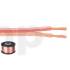 Câble haut-parleur 2 x 2.5 mm² OFC, Monacor SPC-125, vendu au mètre