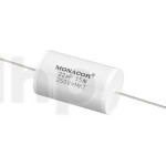 Condensateur Monacor MKTA 22µF 250VDC, Ø27.5 x 46mm
