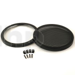Grille TLHP GR-200, en deux parties, diamètre extérieur total 214 mm