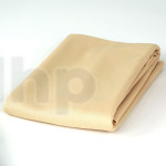Tissu acoustique beige "Magnolia" haute qualité pour façade d'enceinte, spécial acoustique, 120gr/m², 100% polyester, dimensions 70 x 150 cm