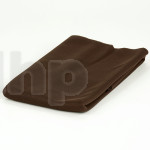Tissu acoustique marron "Chocolat" haute qualité pour façade d'enceinte, spécial acoustique, 120gr/m², 100% polyester, largeur 150cm, rouleau de 25m