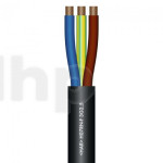 Câble secteur Sommercable Titanex, au mètre, caoutchouc Ø12.5mm, noir, 3G2.5mm²