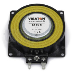 Haut-parleur vibreur Visaton EX 80 S, 80 x 80 mm, 8 ohm
