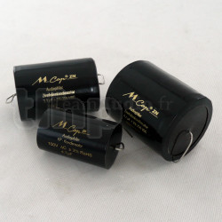 Condensateur Mundorf MCap ZN Classic 0.22µF ±3%, 630VDC/400VAC, Ø14xL30mm