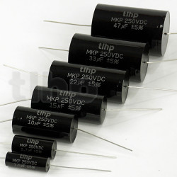 Condensateur TLHP MKP 5.6µF ±5% 250VDC, 31x21.5mm