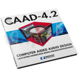 Logiciel Monacor CAAD-4.2 pour simulation de caisses et filtres passifs