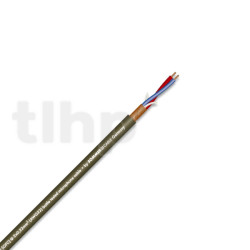 Câble micro au mètre Sommercable CAPTAIN FLEXIBLE, PVC Ø6.5 mm, vert/olive, 2 x 0.22mm²