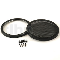 Grille TLHP GR-200, en deux parties, diamètre extérieur total 214 mm