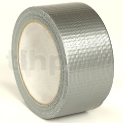 Rouleau d'adhésif d'étanchéité Ar-Men gris très résistant, tissu et polyéthylène avec caoutchouc, largeur 50 mm, longueur 25 m