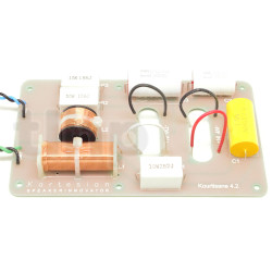 Filtre passif Kartesian pour kit KOURTISAN 4.2, support carte imprimée, condensateur MKP, dimensions extérieures 148 x 83 mm