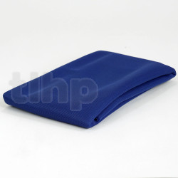 Tissu acoustique bleu "Tim" haute qualité pour façade d'enceinte, spécial acoustique, 120gr/m², 100% polyester, dimensions 70 x 150 cm