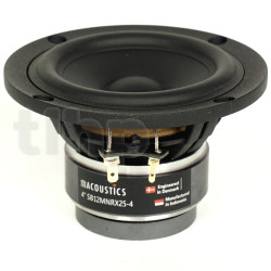 Haut-parleur SB Acoustics SB12MNRX25-4, impédance 4 ohm, 4 pouce