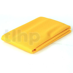 Tissu acoustique jaune "Taureau" haute qualité pour façade d'enceinte, spécial acoustique, 120gr/m², 100% polyester, dimensions 70 x 150 cm