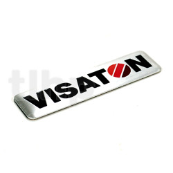 Logo Visaton 50 x 13 mm