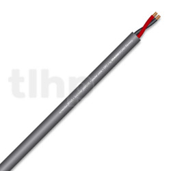 Câble HP au mètre Sommercable MERIDIAN SP240, PVC Ø9.5mm, gris foncé, OFC, 2x4mm²