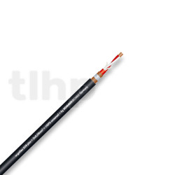 Câble micro au mètre Sommercable SC-GALILEO 238 PLUS, S-PVC Ø7.0 mm, noir, 2 x 0.38mm²