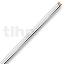 Câble HP au mètre Sommercable SC-NYFAZ, PVC, 6.5x2.8mm, blanc, OFC, 2x1.5mm²
