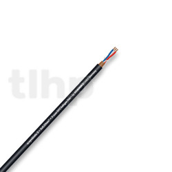 Câble micro au mètre Sommercable SC-SYMBIOTIC 3, TPE Ø5.2 mm, noir, 3 x 0.20mm²