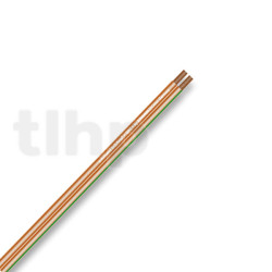 Câble HP au mètre Sommercable SC-TWINCORD, PVC, 7.5x3.5mm, transparent, OFC, 2x2.5mm²