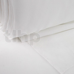 Tissu acoustique blanc haute qualité pour façade d'enceinte, spécial acoustique, 120gr/m², largeur 150 cm, vendu au mètre