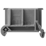 Adaptateur rail DIN 35 pour WAGO CC221-500, dimensions 18.5x21.5x42mm