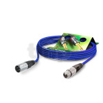 Câble Sommercable CLUB SERIES MKII équipé Neutrik XLR vers XLR, bleu, longueur 20m