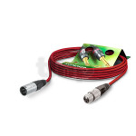 Câble Sommercable CLUB SERIES MKII équipé Neutrik XLR vers XLR, rouge, longueur 20m