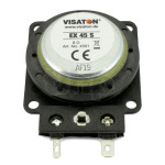 Vibreur Visaton EX 45 S, 8 ohm, avec support 46 x 46 mm