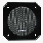 Grille Visaton 114 x 114 mm, pour FR 10, FR 10 F, FR 10 HM, FX 10, PX 10, R 10 S et R 10 SC