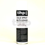 Colle spray multi-usages, 500 mL, pour mousse acoustique, mousse d'amortissement et laine d'amortissement