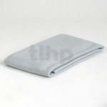 Tissu acoustique gris clair brillant haute qualité pour façade d'enceinte, spécial acoustique, 120gr/m², 100% polyester, dimensions 70 x 150 cm