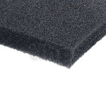 Mousse acoustique pour façade d'enceinte, qualité professionnelle, dimensions 100 x 200 cm, épaisseur 10 mm