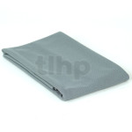 Tissu acoustique gris brillant haute qualité pour façade d'enceinte, spécial acoustique, 120gr/m², 100% polyester, dimensions 70 x 150 cm