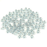 Lot de 100 écrous à frapper M5, longueur 8 mm