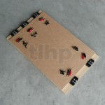 Kit support pour filtre passif avec câblage en l'air sur support panneau de bois, dimensions 360 x 220 mm